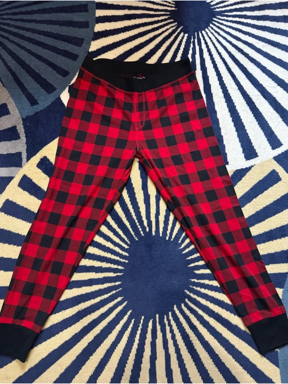 J. Crew Black Sweatshirt with Red Interior